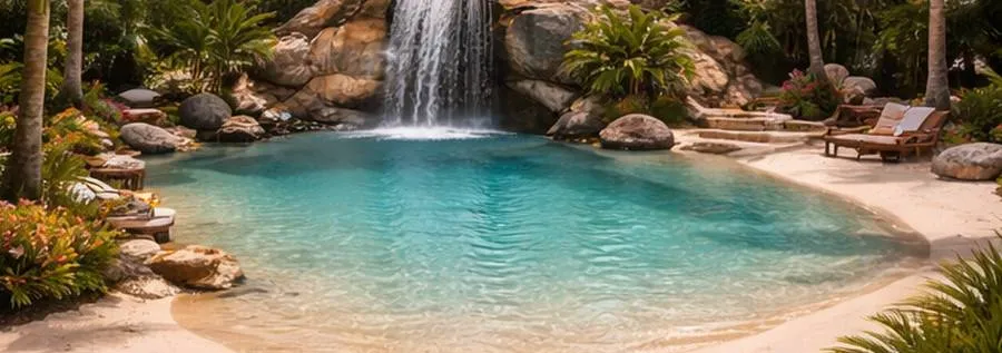 Construcción de piscinas de arena para casa en Valencia