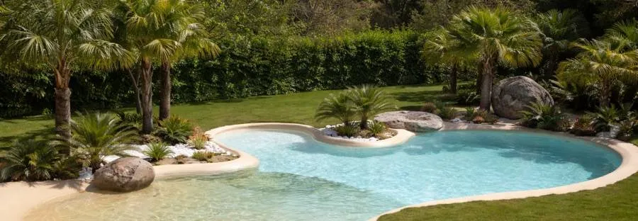 Construcción de piscinas de arena para jardín en Valencia