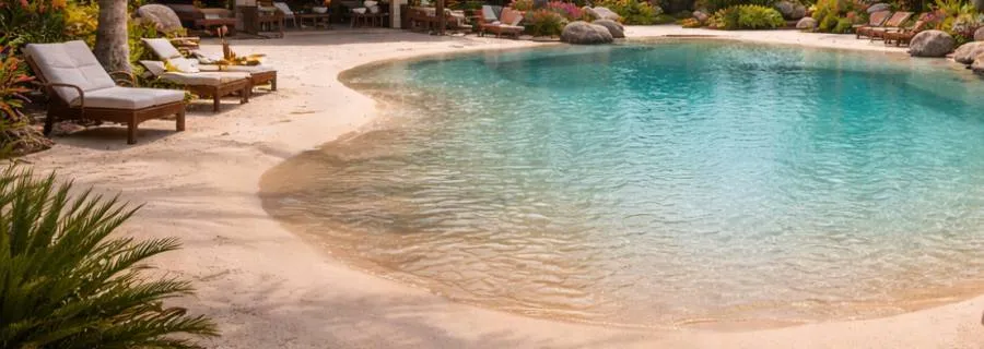 Expertos en piscinas de arena para chalet en Valencia